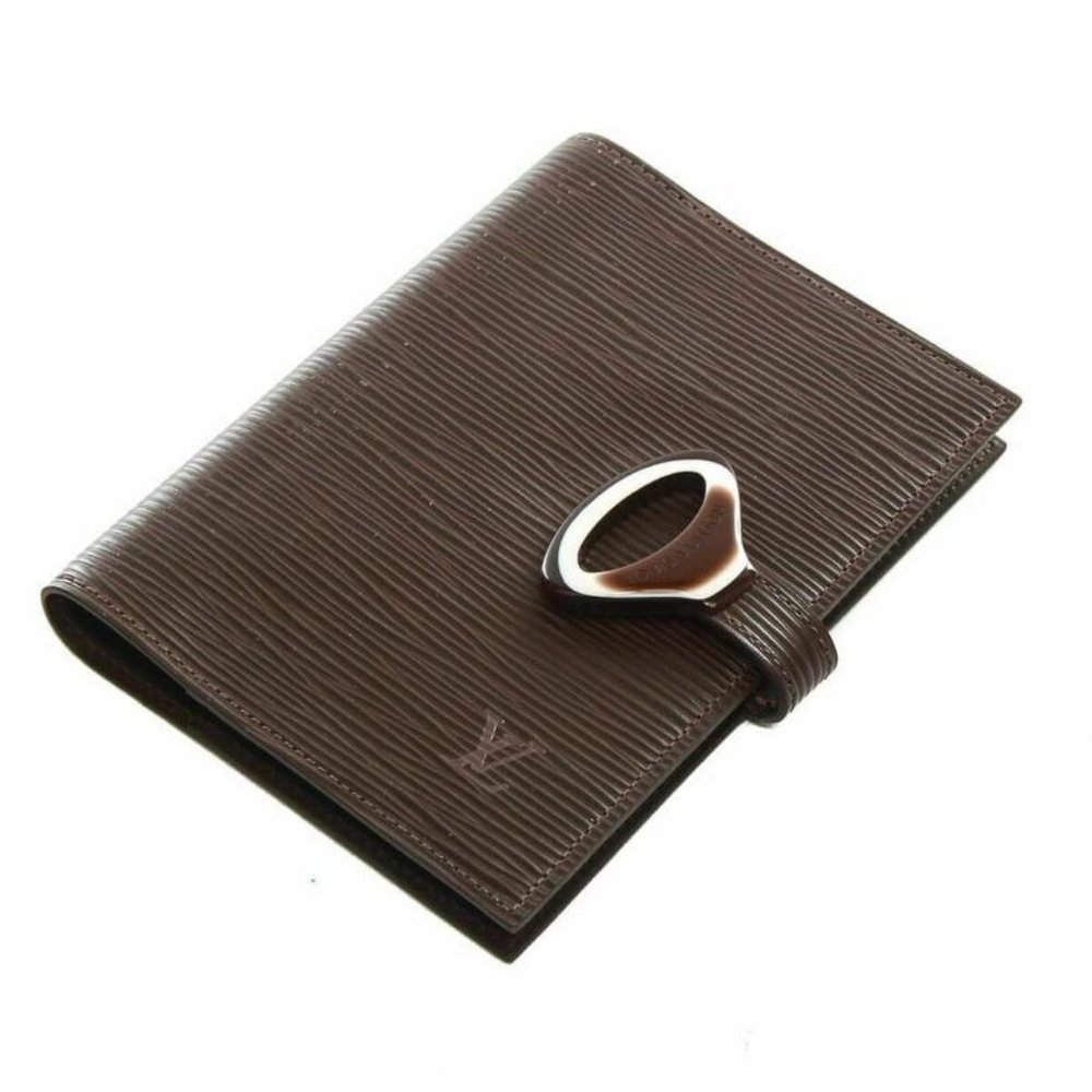 Authentic Louis Vuitton Agenda Fonctionnel PM Epi Z Mocha - Picture 3 of 10